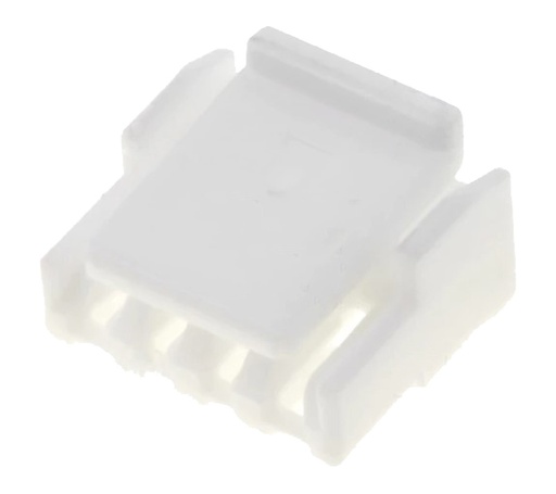 [H60570] Ledning-til-print stikhus - JST GH, 1x4pol, 1,25mm