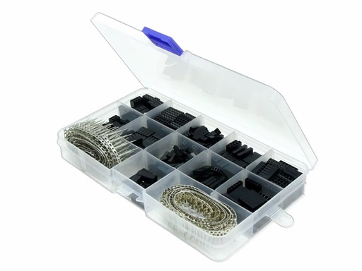 [H34223] Jumper stiksortiment - 2,54mm huse og stikben (620 dele)