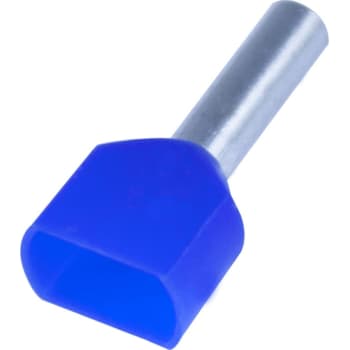 [1421100452] Tylle Isolerede dobbelt 2x2,5 mm², blå, Hi 2x2,5/10 (100) (W)