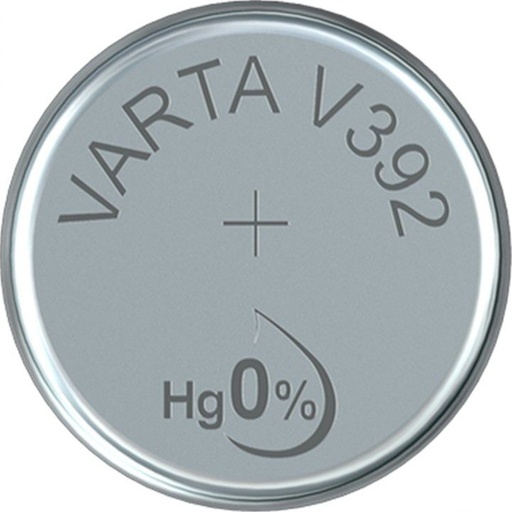[H51202] SR41/V392 Sølvoxid knapcelle - 1,55V 38mAh (1 stk. blister)