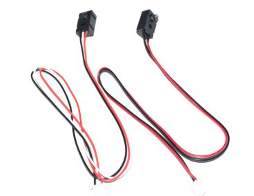 [H12603] IR brudstrålesensor - 5Vdc, 3mm IR LED, NO (2 dele)