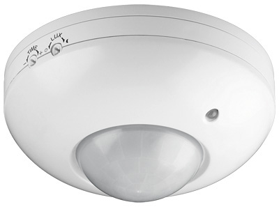 [H31681] PIR bevægelsessensor - 230Vac / 1200W, 360° loft, Hvid