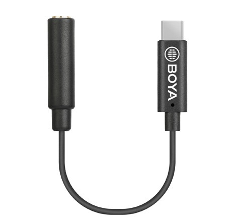 [H59244] Mikrofonadapter - 3P 3,5mm JACK hun (TRS) til USB-C