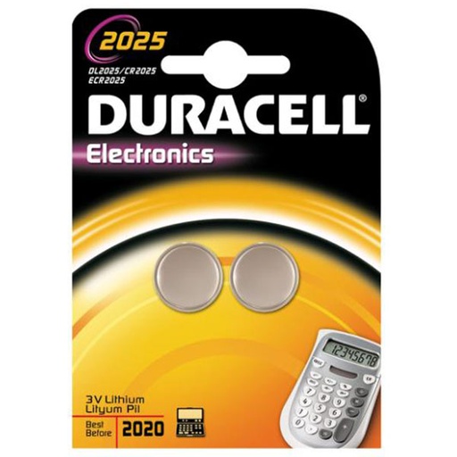 [7894101273] Batteri 2025 / CR2025 / DL2025 knapcelle - 2 stk.