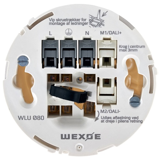 [7916010530] Lampeudtag Universal WEXØE Ø80 hvid