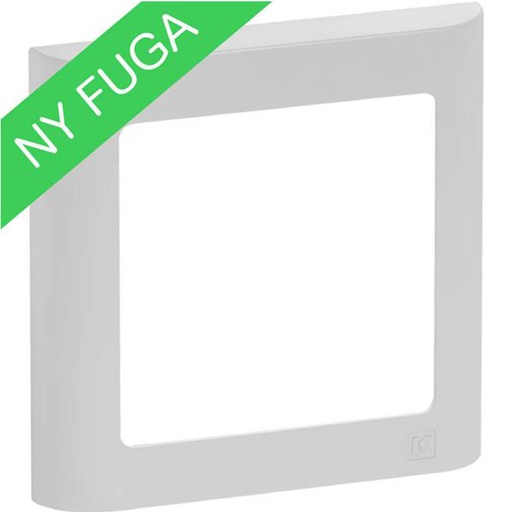 [1017056376] LK Fuga ramme SOFT 63 1m - lysegrå