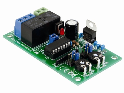 [H33539] 1 sek. til 60 timers pulse/pause timer (færdigsamlet)