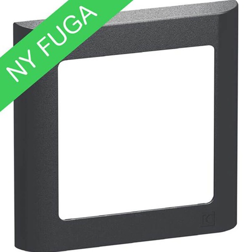 [1017056392] LK Fuga ramme SOFT 63 1m - koksgrå