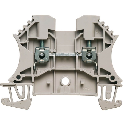 [7921181250] WDU gennemgangsklemme 4mm² Beige for dinskinne