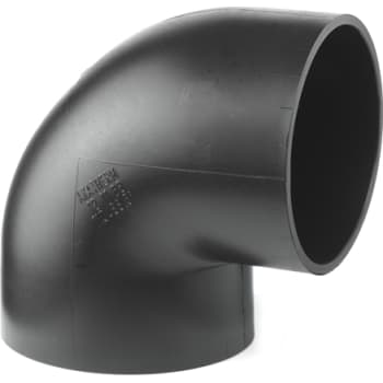 [184034250] Geberit 50 mm 88,5° sort PEH-afløbsbøjning