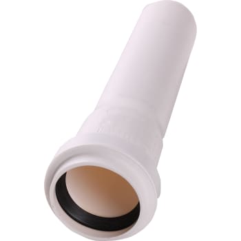 [186011315] 40 x 150 mm Rør afløb hvid PP