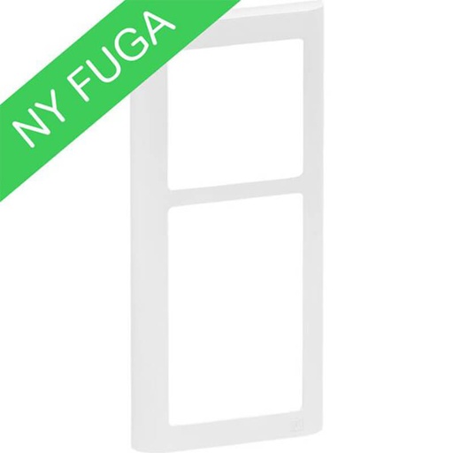 [1017056525] LK Fuga ramme SOFT 63 2½m - hvid