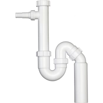 [188865050] Intra Juvel 50 mm vandlås med slangestuds hvid 
