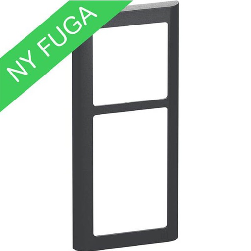 [1017056554] LK Fuga ramme SOFT 63 2½m - koksgrå