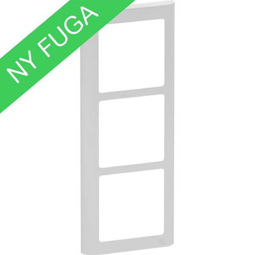[1017056570] LK Fuga ramme SOFT 63 3x1m - lysegrå