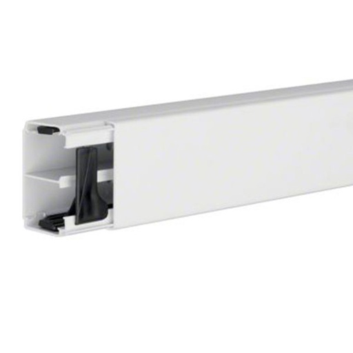 [7936025301] Tehalit kabelkanal komplet m. skillespor LF 40061 2 meter - perlehvid