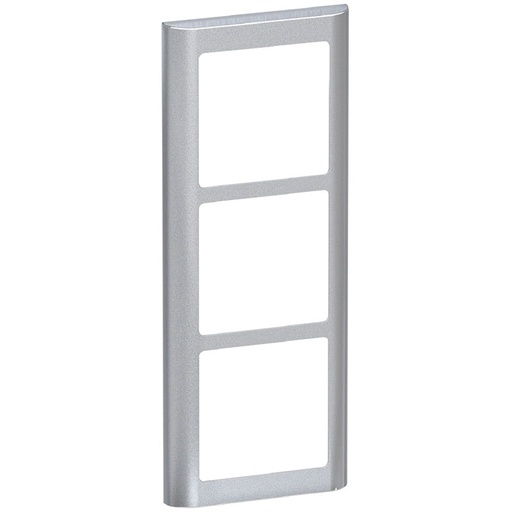 [1017056583] LK Fuga ramme SOFT 63 3x1m - stålmetallic