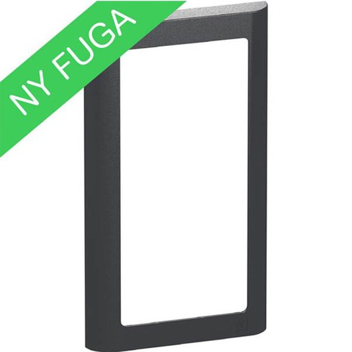 [1017056716] LK Fuga ramme SOFT 63 2m lodret - koksgrå