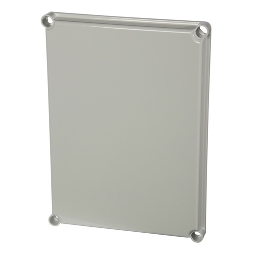 [8212007181] Fibox Grå Låg - 380x280x30 - 4 skruehuller