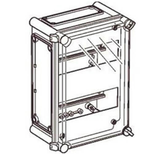 [8212010932] Fibox Dinskinne Tavle 2x9M