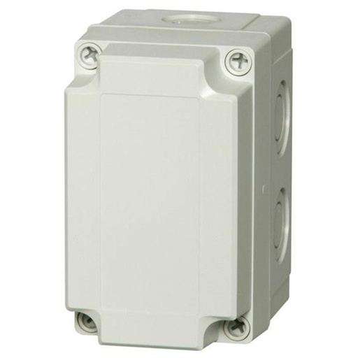 [8212027048] Fibox med gråt låg - 130x80x125 - 4 skruehuller