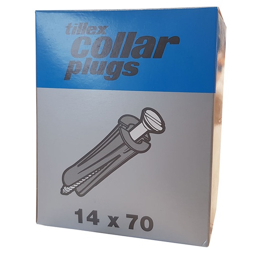 [8339147115] Plugs 14x70mm grå - pr. stk.