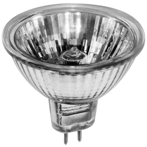 [8411] Halogenpære Alu. 50mm 20W 12V GU5,3 (E)