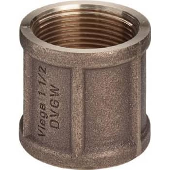 [048270304] 1/2" Muffe Rødgods Silicium Bronze