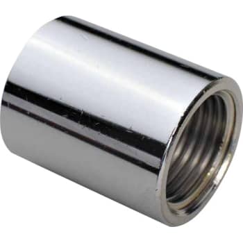 [048270504] 1/2" Muffe forkromet Messing Afzinkningsfri