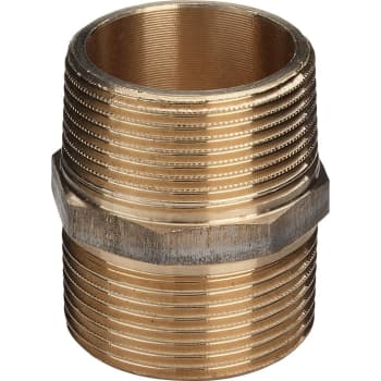 [048280303] 3/8" Brystnippel Rødgods Silicium Bronze