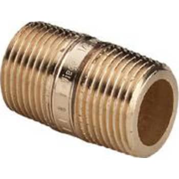 [048408206] 3/4" x 80 mm Nippelrør Rødgods Silicium Bronze