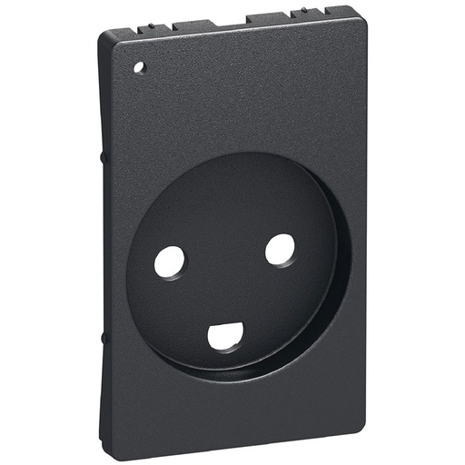 [1017057812] Afdækning for Fuga stikkontakt 2-pol m. jord / LED