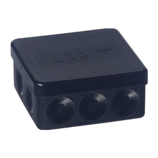 [9221400134] Monteringsdåse AP9 Sort 86x86x39mm