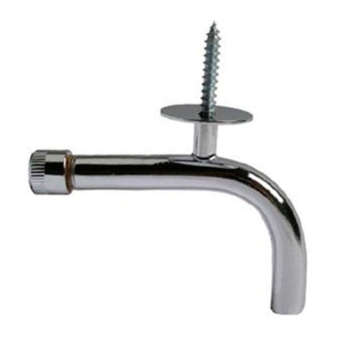 [9439000070] Svanehals M/1 1/4" Skrue - Krom