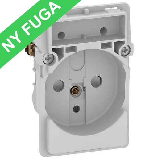 [1017058361] Fuga stikk. 2-pol med pindjord 1½m uden afdækning