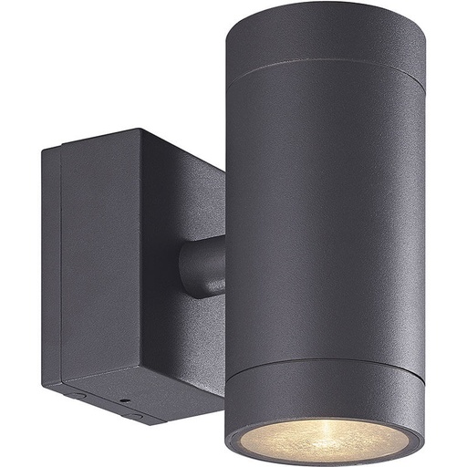 [9977119] Væglampe Eklof III 2x7W Grå