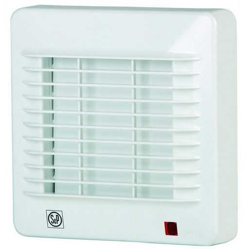 [9978864078] S&P ventilator EDM 100CMZ m. aut. lukke, kugleleje og snoretræk