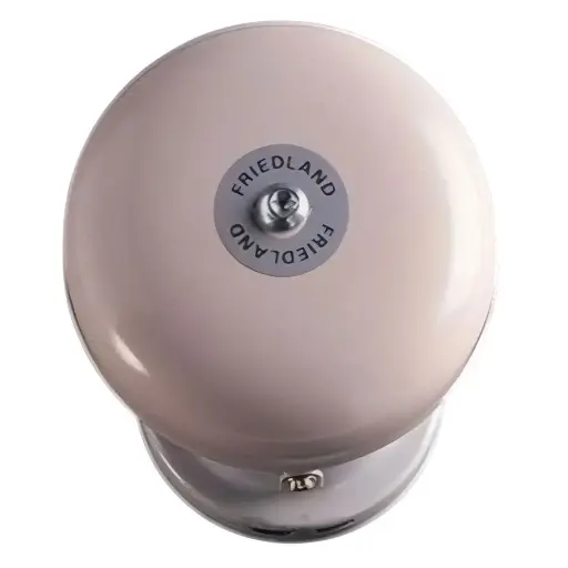 [9590662454] Industriklokke Masterbell 24V DC Ø 15,4 cm. - grå