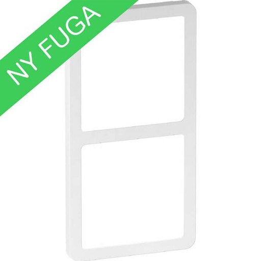 [1017059836] LK Fuga ramme SLIM 55 2x1m - hvid