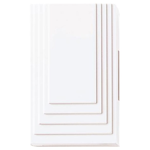 [9590900611] Ringeklokke Big Ben m. 2 toner - hvid