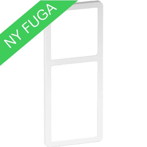 [1017059852] LK Fuga ramme SLIM 55 2½m - hvid