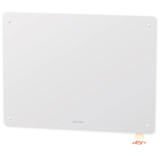 [070018] Smartovn varmepanel m. Wi-Fi og glasfront 600W 230V