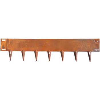 [245034250] Core Edge 150/115 x 1000 x 1,6 mm kantskinne med spyd, corten