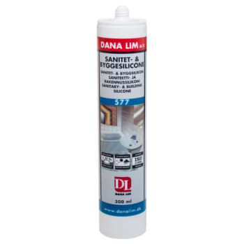 [271590510] Sanitet- & Byggesilicone 577, transparent 300 ml