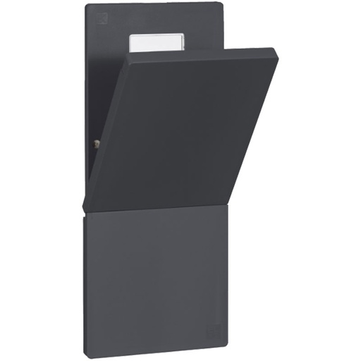 [1016008147] Lågesæt for udendørs målerskab antracitgrå