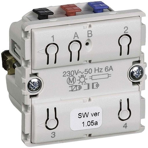 [1017057582] IHC Wireless Fuga kombi relæ 6A uden afdækning
