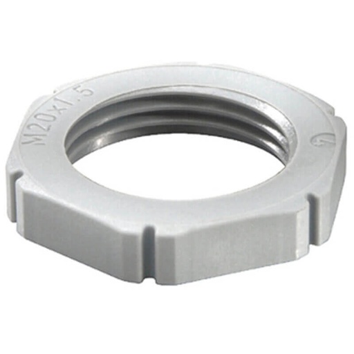 [0413115126] Møtrik M20 polyamid grå - 1 stk.