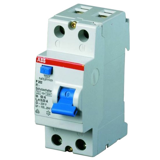 [0422110138] ABB HPFI relæ 40A 30mA 2P Type A