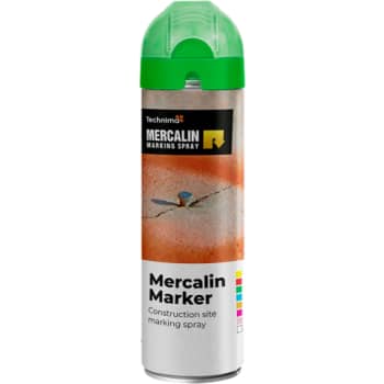 [881033212] Mercalin® Marker FL mærkespray 500 ml, fluorescerende grøn