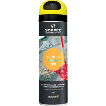 [881033232] SOPPEC mærkespray, fluorescerende gul